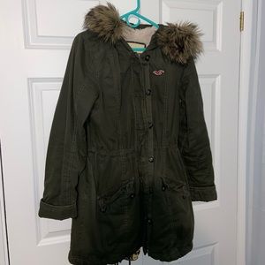 Hollister Fur Jacket